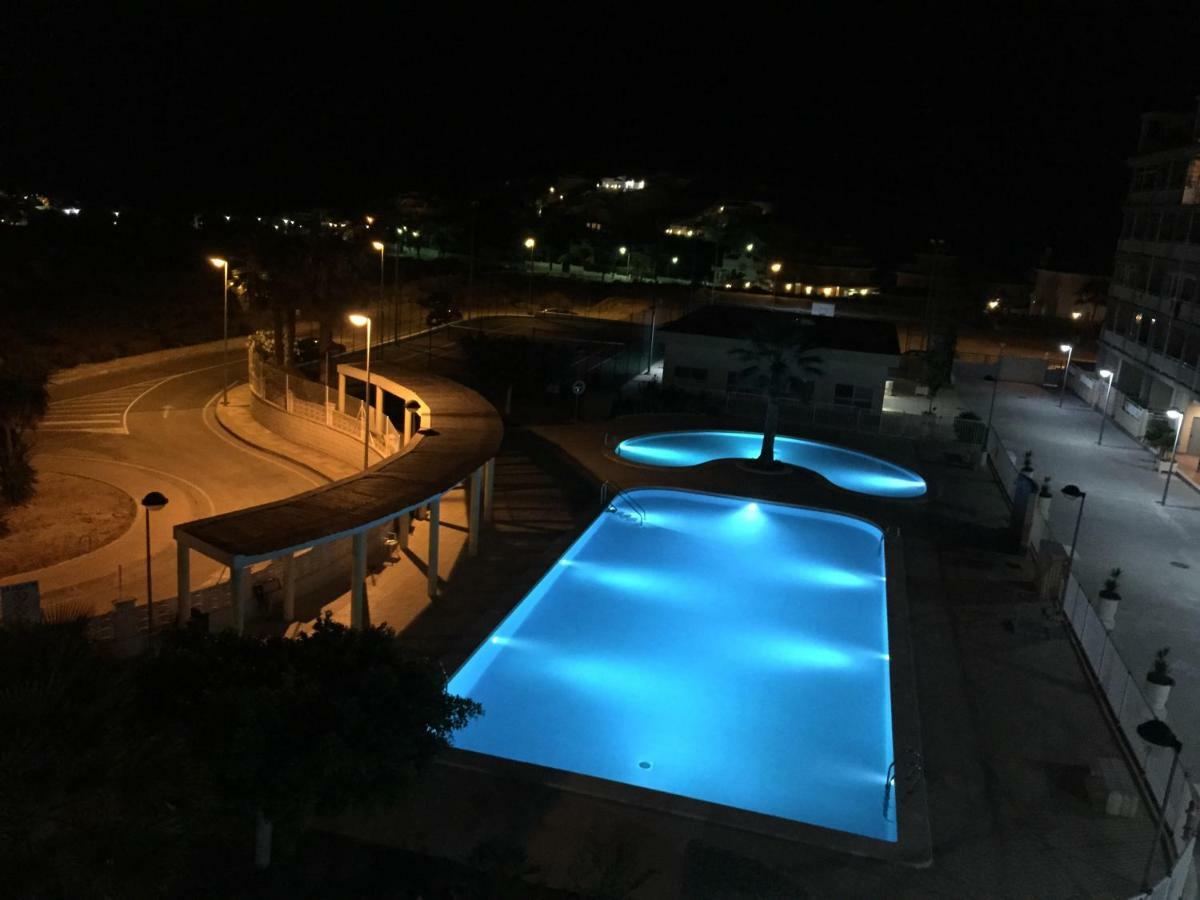 2 Dorm.A/A.Vista Mar.Wifi.Gym.Sauna.Terraza.Parking. 坎佩略 外观 照片