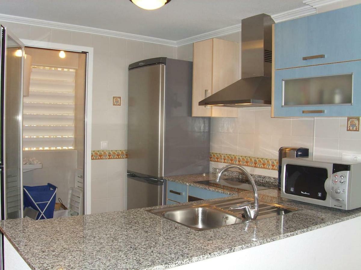 2 Dorm.A/A.Vista Mar.Wifi.Gym.Sauna.Terraza.Parking. 坎佩略 外观 照片