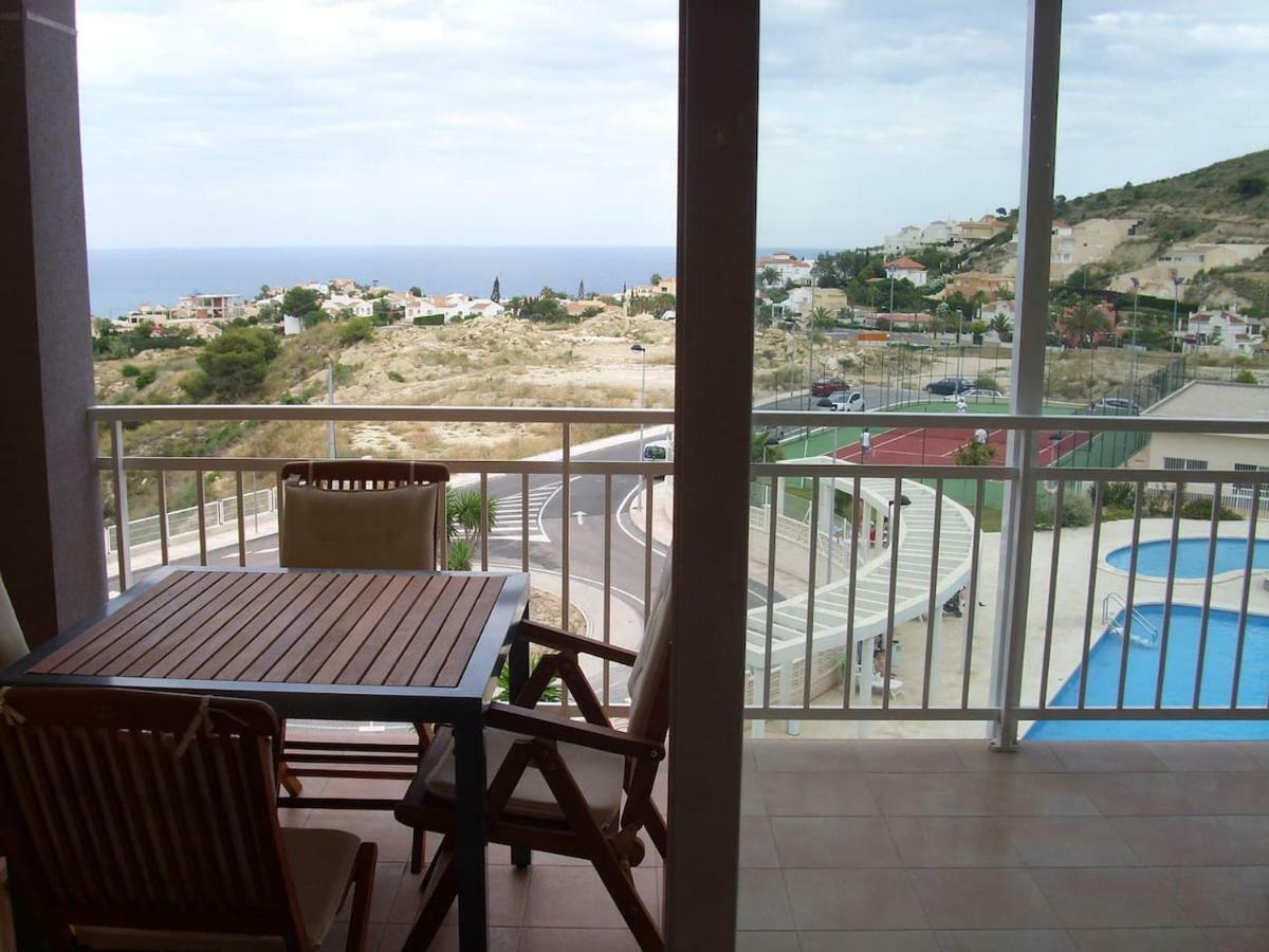 2 Dorm.A/A.Vista Mar.Wifi.Gym.Sauna.Terraza.Parking. 坎佩略 外观 照片