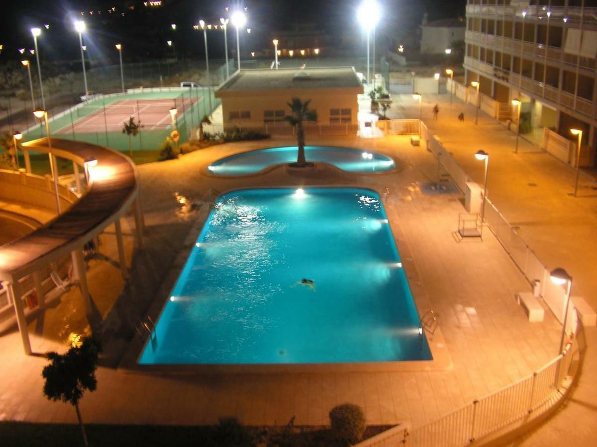2 Dorm.A/A.Vista Mar.Wifi.Gym.Sauna.Terraza.Parking. 坎佩略 外观 照片